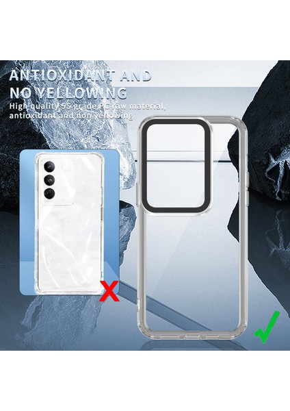 Vivo V27/V27 Pro Için Akrilik+Tpu Kılıf (Yurt Dışından) modelleri