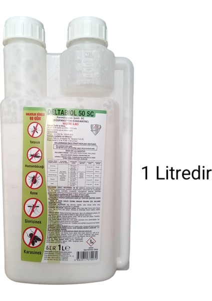 50 Sc Kokusuz Genel Haşere Ilacı 1 lt