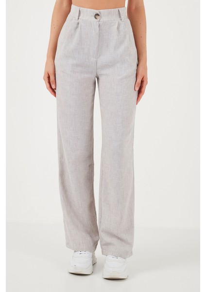 Regular Fit Bol Paça Yelekli Takım Bayan Takım 67045162S4