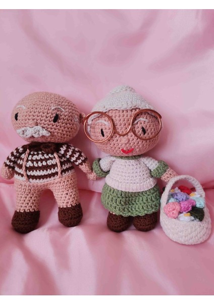 Amigurumi Organik Dede ve Tonton Nine