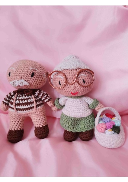 Amigurumi Organik Dede ve Tonton Nine