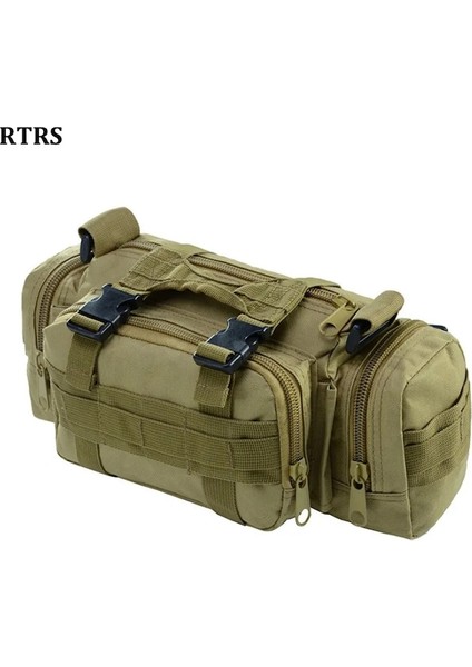 Diğer-Ordu Yeşil Açık Çok Fonksiyonlu Kameral Omuz Çantası Askeri Taktik Bel Çantası Su Geçirmez Yürüyüş Kamp Trekking Bisiklet Sling Çanta (Yurt Dışından)