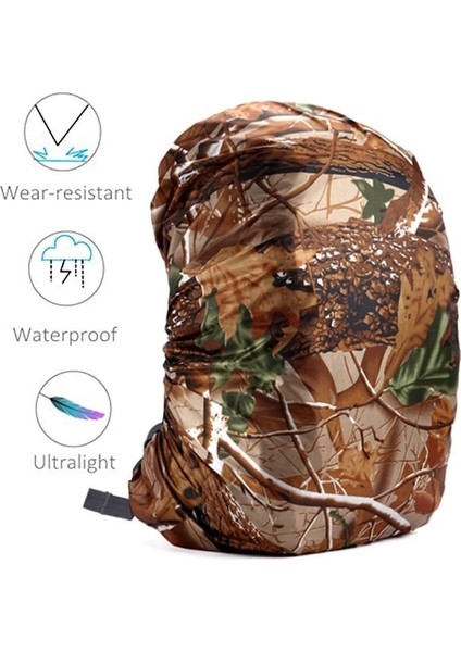 Diğer-Turuncu Tırmanma Sırt Çantası Yağmur Kapak Sırt Çantası 35L 45L 50L 60L Su Geçirmez Çanta Kapak Camo Taktik Açık Kamp Yürüyüş (Yurt Dışından) modelleri