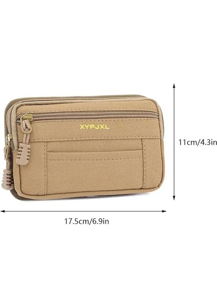 Haki-Erkek Taktik Molle Kese Kemer Bel Paketi Çanta Küçük Cep Askeri Bel Çantası Koşu Kılıfı Seyahat Kamp Çantası Yumuşak Geri Açık (Yurt Dışından) indirimleri