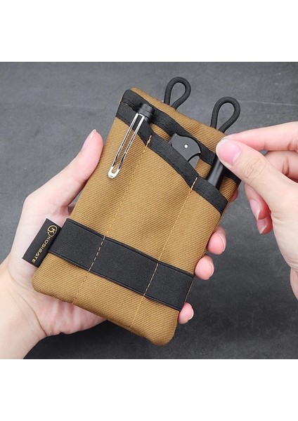 Gri Renk-Mini Edc Kiti Kese Çeşitli Eşyalar Çanta Oxford Kumaş Saklama Çantası Çanta Anahtar Organizatör Açık Av Çantaları Taktik Askeri Telefon Çantaları (Yurt Dışından) fiyatları