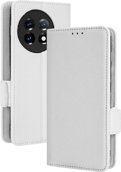 Oneplus 11R 5g Için Kılıf Pu Deri Cüzdan Kart Yuvaları Tutucu Manyetik Yan (Yurt Dışından)