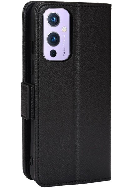 Oneplus 9 Için Kılıf Yan Toka Pu Deri Cüzdan Manyetik Kart Yuvaları Tutucu (Yurt Dışından)