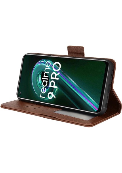 Oneplus Nord Ce2 Lite 5g Için Kılıf Yan Toka Cüzdan Pu Deri Kart Yuvaları (Yurt Dışından)