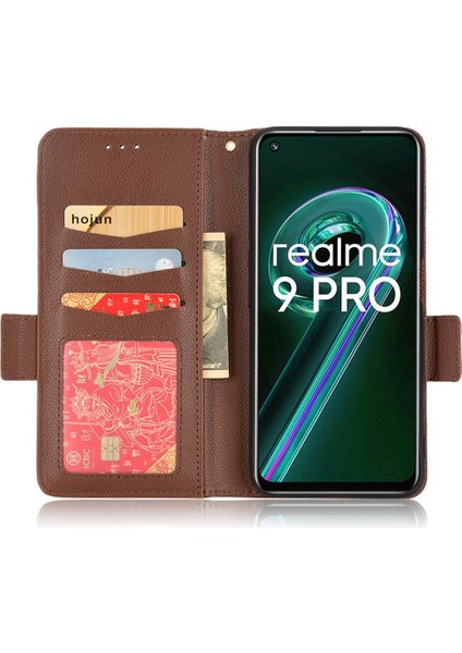 Oneplus Nord Ce2 Lite 5g Için Kılıf Yan Toka Cüzdan Pu Deri Kart Yuvaları (Yurt Dışından)