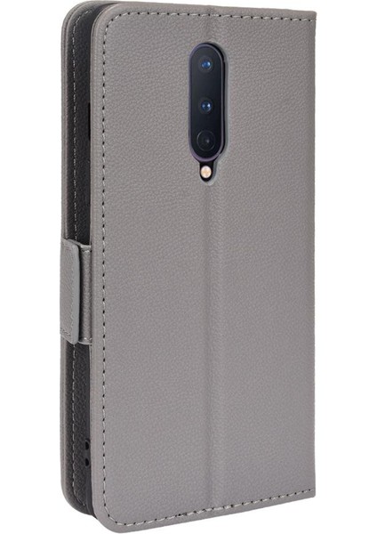 Oneplus 8 Kart Yuvaları Için Kılıf Tutucu Yan Toka Cüzdan Manyetik Pu Deri (Yurt Dışından)