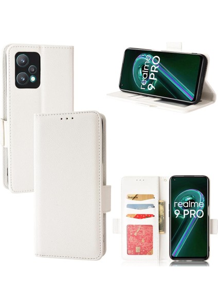 Oneplus Nord Ce2 Lite 5g Için Kılıf Yan Toka Cüzdan Pu Deri Kart Yuvaları (Yurt Dışından)