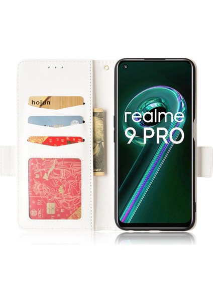 Oneplus Nord Ce2 Lite 5g Için Kılıf Yan Toka Cüzdan Pu Deri Kart Yuvaları (Yurt Dışından)