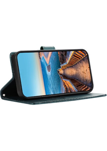 Samsung Galaxy A71 4g Kickstand Için Flip Case Üç Kart Yuvaları Darbeye (Yurt Dışından)