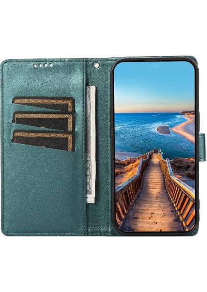 Samsung Galaxy A71 4g Kickstand Için Flip Case Üç Kart Yuvaları Darbeye (Yurt Dışından)