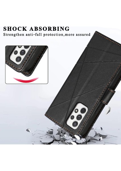 Samsung Galaxy A72 5g Darbeye Kickstand Üç Kart Yuvaları Için Flip Case (Yurt Dışından) indirimleri