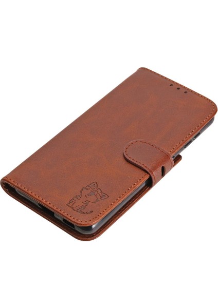 Cüzdan Kılıf Samsung Galaxy S21 Fe 5g Kickstand Için Tüm Yuvarlak Koruma (Yurt Dışından)