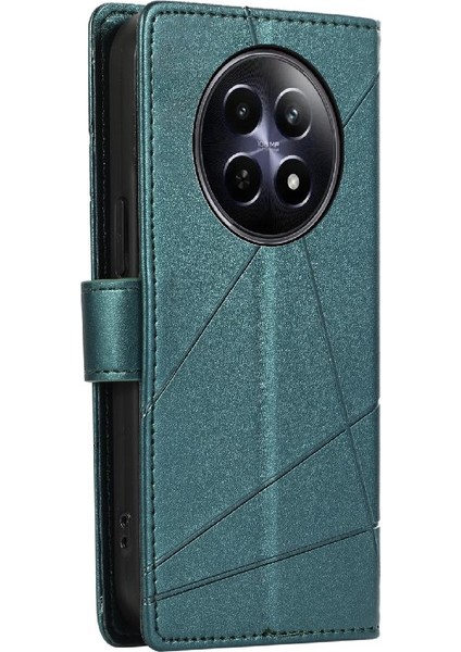 Realme 12 5g Darbeye Üç Kart Yuvaları Kickstand Şok Için Flip Case (Yurt Dışından) indirimleri