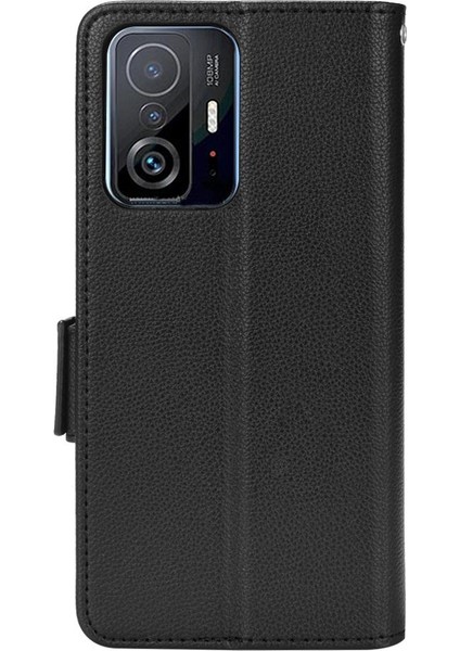 Xiaomi 11T/11T Pro Manyetik Cüzdan Yan Toka Kart Yuvaları Tutucu (Yurt Dışından) fırsatları