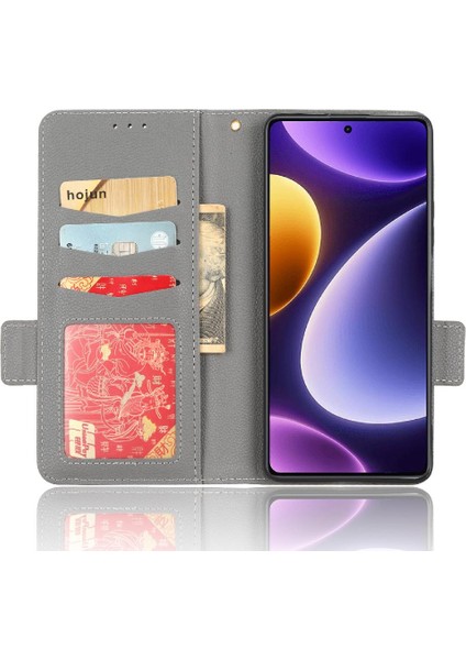 Xiaomi Poco F5 5g Için Kılıf Cüzdan Kart Yuvaları Tutucu Yan Toka Manyetik (Yurt Dışından) indirimleri