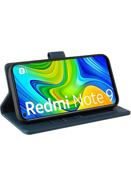 Xiaomi Redmi Not 9 Için Flip Case 4g Kickstand Darbeye 4 Köşe Üç (Yurt Dışından)