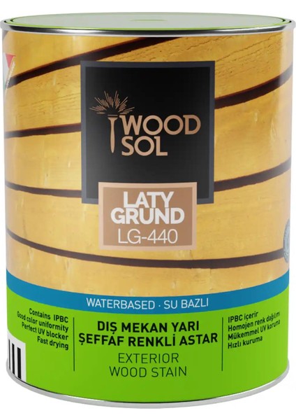 Latygrund Dış Mekan Yarı Şeffaf Renkli Ahşap Astar 1551 Teak 0.75 l fiyatları