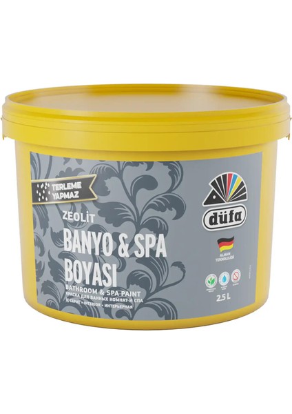 Banyo ve Spa Boyası Beyaz 2.5 l