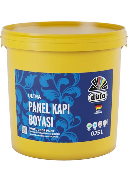 İç Cephe Panel Kapı Boyası Beyaz 0.75 l