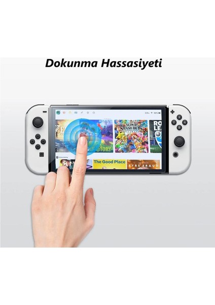 Nintendo Switch OLED 7 Inç Ekran Koruyucu