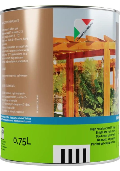 Gemina Dış Mekan Ahşap Jel Vernik 0000 Clear 0.75 l modelleri