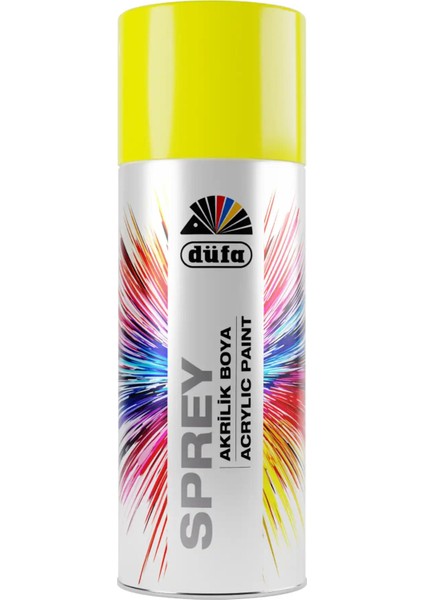 Floresan Sprey Boya 0516 Floresan Sarı 400 ml