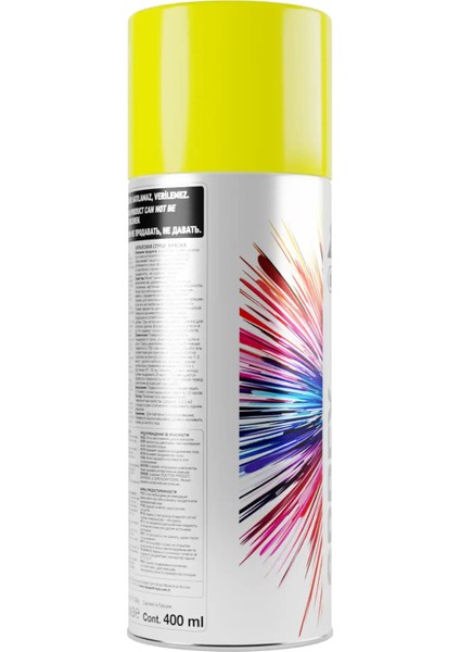Floresan Sprey Boya 0516 Floresan Sarı 400 ml modelleri