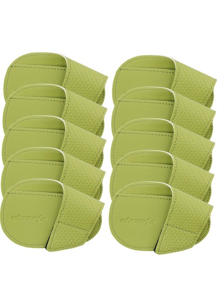 10X Golf Headcovers Pu In Hediye Golf Kapakları L Boyutu Yeşil (Yurt Dışından) fiyatları