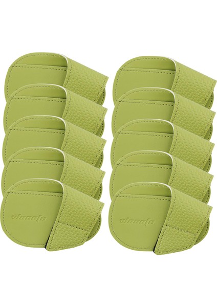 10X Golf Headcovers Pu In Hediye Golf Kapakları L Boyutu Yeşil (Yurt Dışından) modelleri