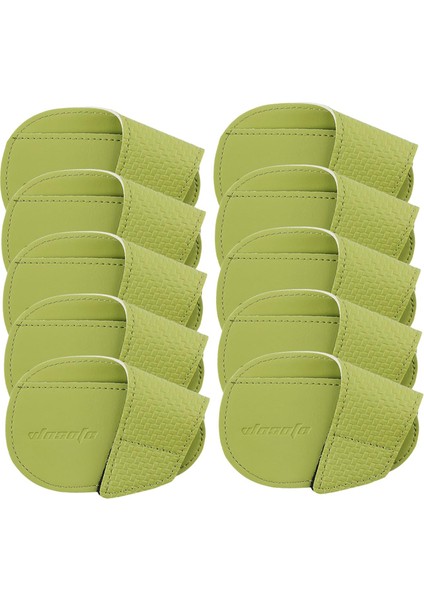 10X Golf Headcovers Pu In Hediye Golf Kapakları L Boyutu Yeşil (Yurt Dışından) fırsatları