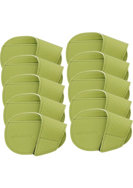10X Golf Headcovers Pu In Hediye Golf Kapakları L Boyutu Yeşil (Yurt Dışından) indirimleri