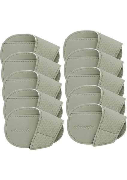 10X Golf Headcovers Pu In Hediye Golf Kapakları Yeşil (Yurt Dışından) fiyatları