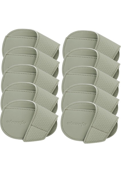 10X Golf Headcovers Pu In Hediye Golf Kapakları Yeşil (Yurt Dışından) fırsatları