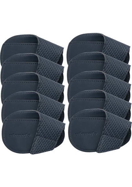 10X Golf Headcovers Pu In Hediye Golf Kapakları Mavi (Yurt Dışından)