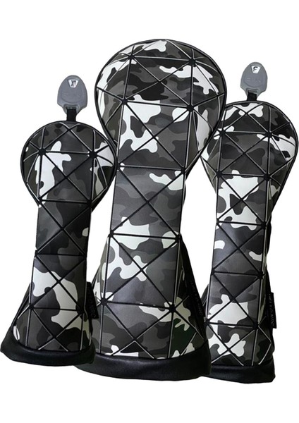 Golf Kulübü Baş Kapakları Golf Aksesuarları Pu Golf Baş Kapakları 3 (Yurt Dışından) indirimleri