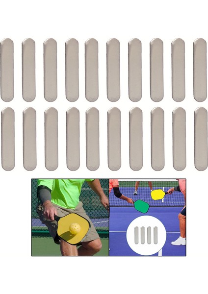 20 Adet Golf Kulübü Ağırlık Bandı Ağırlık Ekleme Tenis Raketi Ağırlık Şeritleri 3g Yapıştırıcı (Yurt Dışından) indirimleri