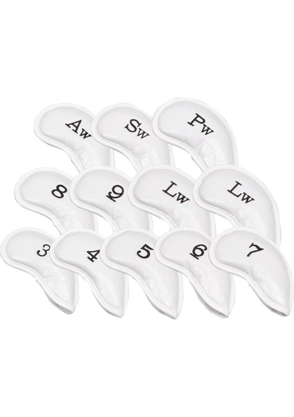 12X Golf Başörtüsü Golf Kulübü Başkanı Aksesuarı Kapakları (Yurt Dışından)