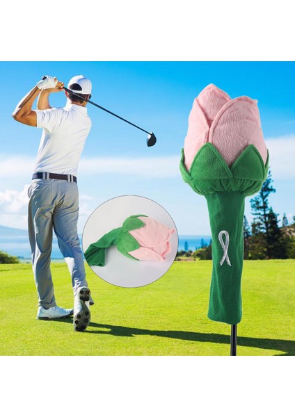 Şak Ş Çiçek Golf Başörtüsü Kulübü Başkanı Golf Çantası Kapakları (Yurt Dışından) modelleri