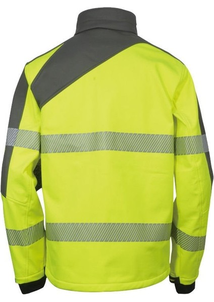 VWJK267 Yüksek Görünürlüklü Softshell Ceket Sarı - Xl fiyatları