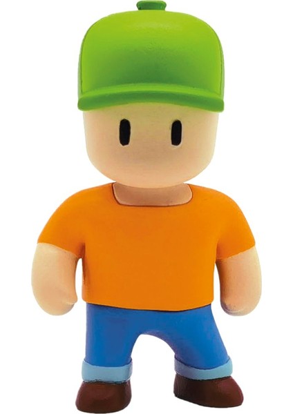 Stumble Guys Seri 1 - 3D Mini 3 Lü Figür Seti - 3 Adet Mr Stumble Super Gal Dynamitron - 5 cm