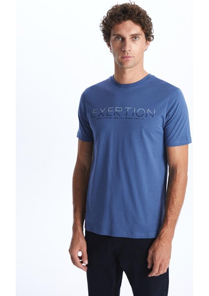 Lcwaıkıkı Classic Bisiklet Yaka Kısa Kollu Baskılı Penye Erkek Tişört fiyatları