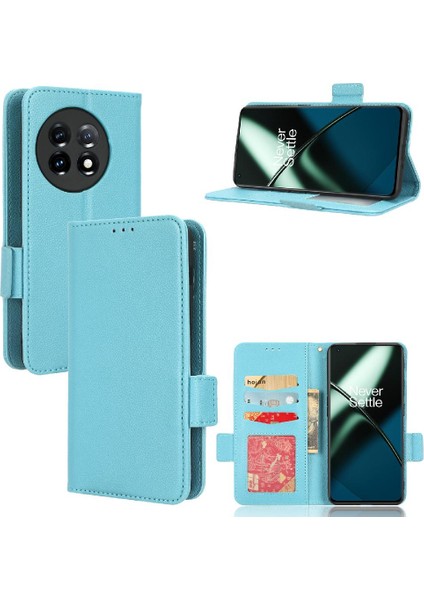 Oneplus 11R 5g Için Kılıf Pu Deri Cüzdan Kart Yuvaları Tutucu Manyetik Yan (Yurt Dışından)