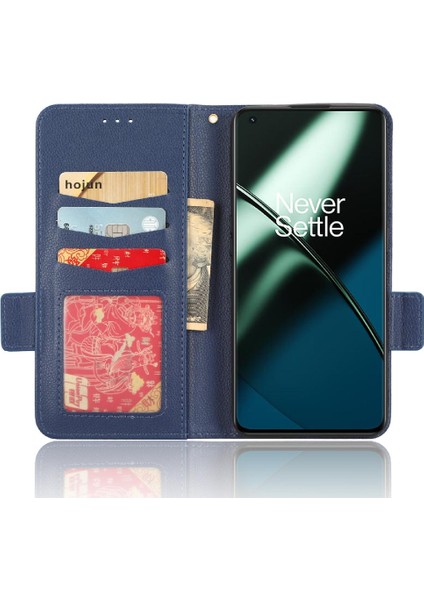 Oneplus 11R 5g Için Kılıf Pu Deri Cüzdan Kart Yuvaları Tutucu Manyetik Yan (Yurt Dışından)