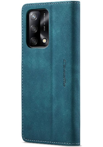 Oppo A74 4g Için Flip CASE/A95 4g Vintage Pu Deri Cüzdan Kılıf Kart Yuvası (Yurt Dışından) indirimleri