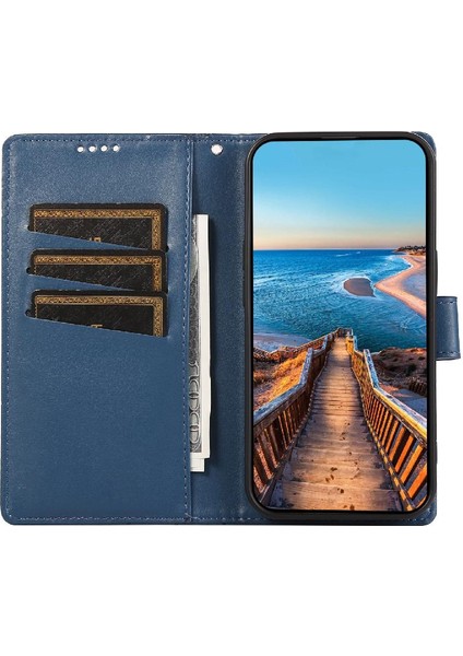 Samsung Galaxy M54 Üç Kart Yuvaları Darbeye Şok Için Flip Case (Yurt Dışından)