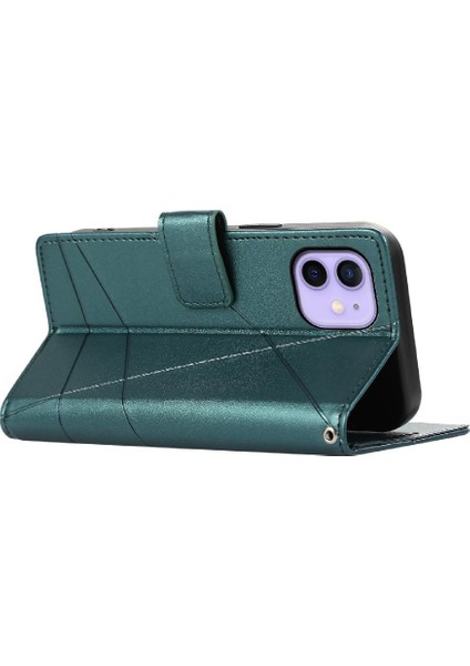 Iphone 12 Için Flip Case Şok Emici Kickstand Darbeye Üç Kart (Yurt Dışından) indirimleri